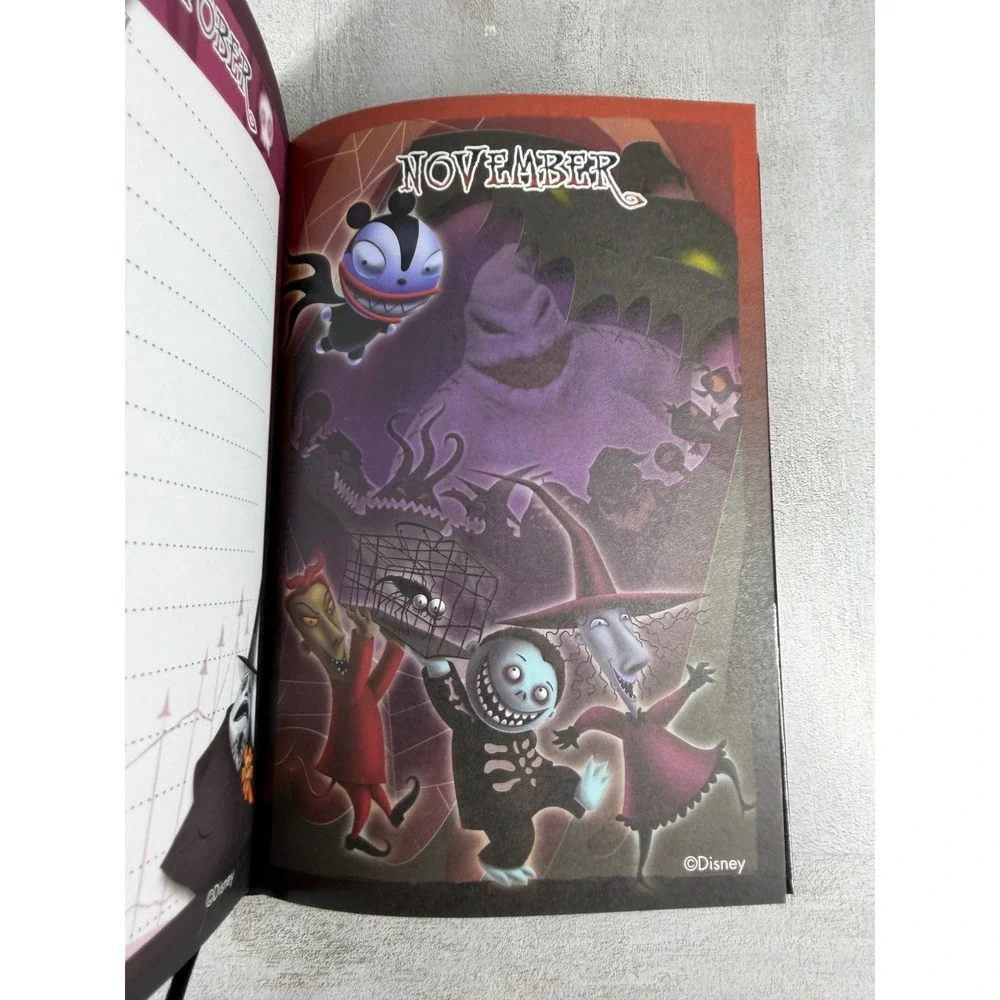 Disney Nightmare Before Christmas Jack Skellington Journal Planner Sticker Sheet